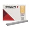 Arrow Fastener Heavy Duty Staples, P35, 25 ga, Flat Crown, 1/4 in Leg L, Steel, 5000 PK 354 - alternate 1